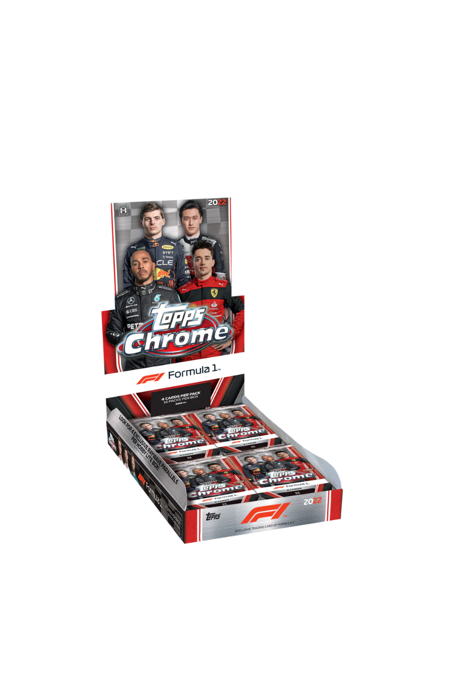 2022 Topps Chrome Formula 1 Hobby Lite Box – Exclusive RayWave Parallels