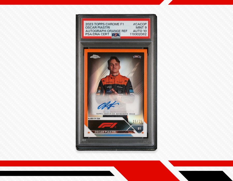 Graded Slabs | PSA & SGC F1 Trading Cards – Paddock Pulls