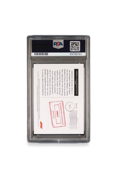 2023 Topps Chrome F1 GP D'Italia Art du Grand Prix Monza #ADGPMZ PSA 9