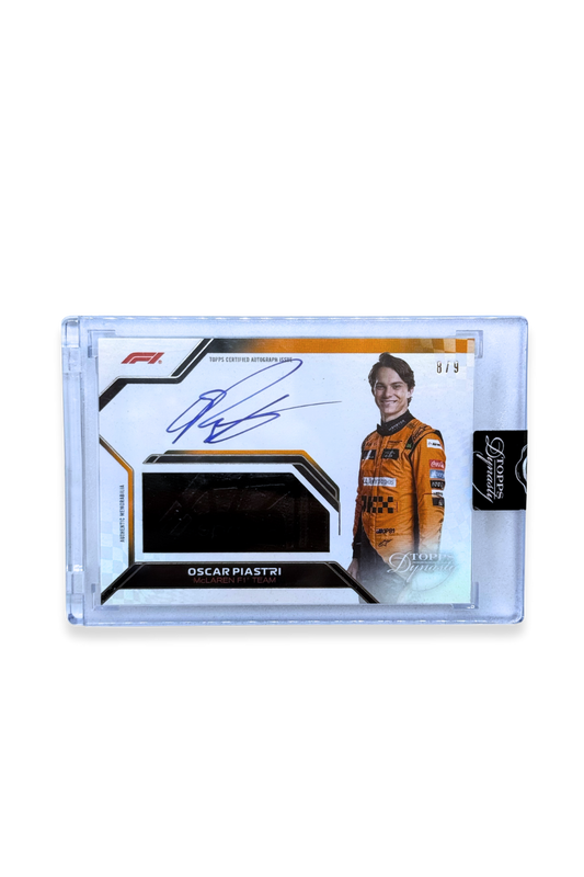 2024 Topps Dynasty Oscar Piastri Patch Auto #8/9
