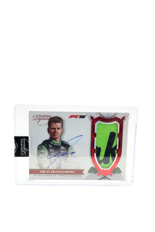 2025 Topps Dynasty Nico Hulkenberg Patch Auto #2/5