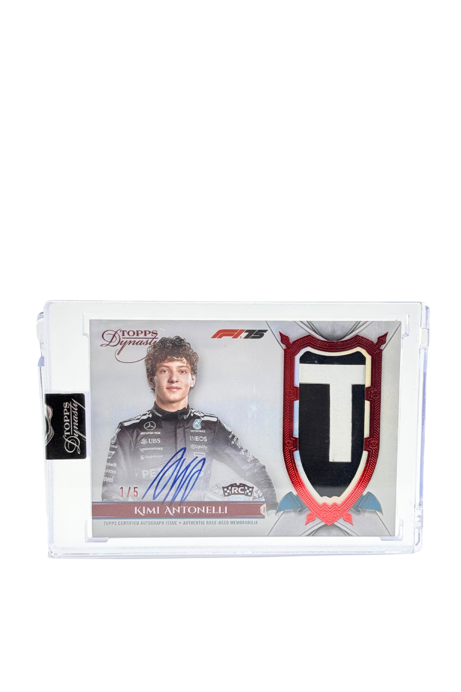 2025 Topps Dynasty Kimi Antonelli Rookie Patch Auto #1/5