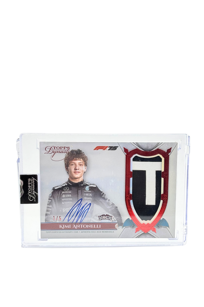2025 Topps Dynasty Kimi Antonelli Rookie Patch Auto #1/5