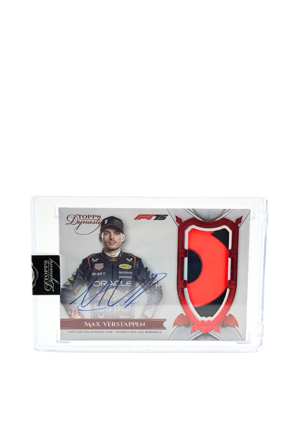 2025 Topps Dynasty Max Verstappen Patch Auto #3/5