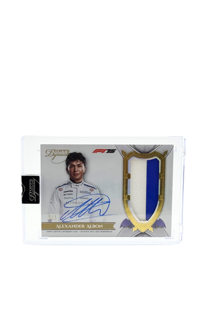 2025 Topps Dynasty Alex Albon Patch Auto #1/1