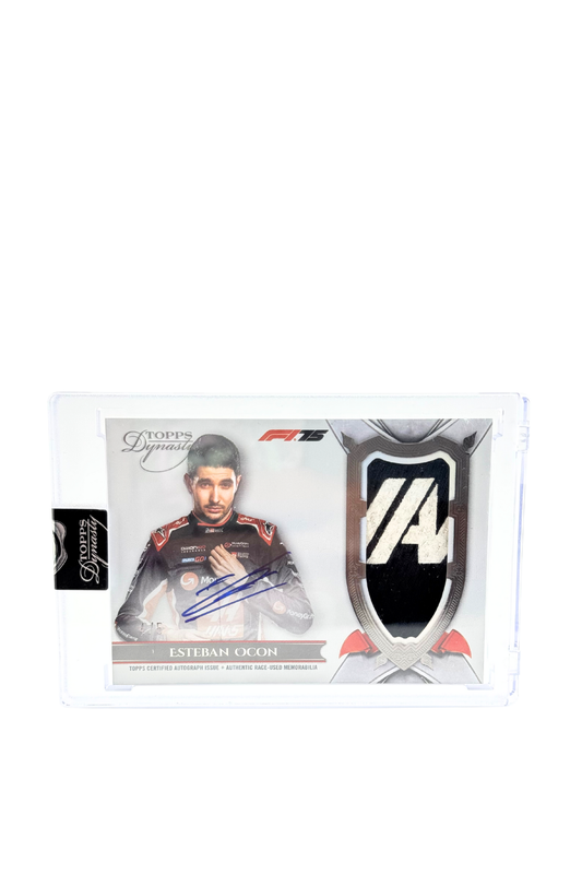 2025 Topps Dynasty Esteban Ocon Patch Auto #4/5