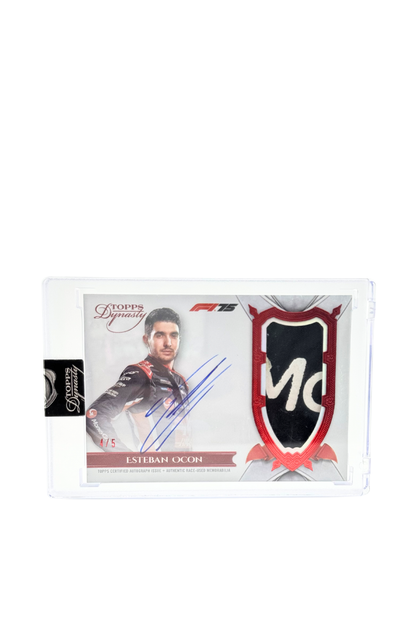 2025 Topps Dynasty Esteban Ocon Patch Auto #4/5