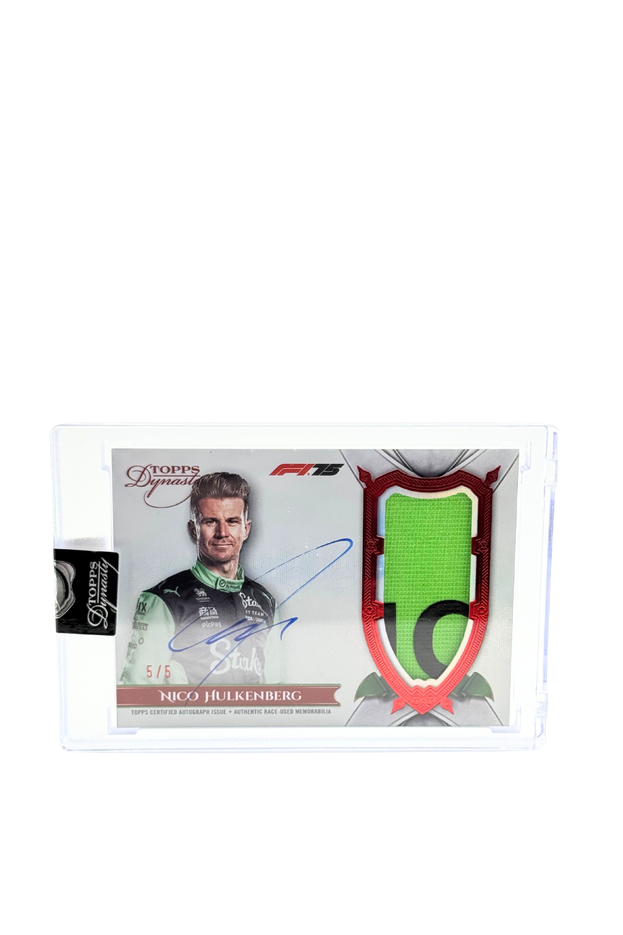 2025 Topps Dynasty Nico Hulkenberg Patch Auto #5/5