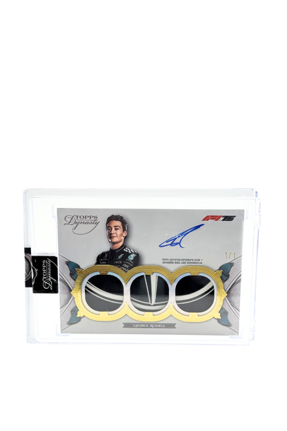 2025 Topps Dynasty George Russell Triple Patch Auto #1/1