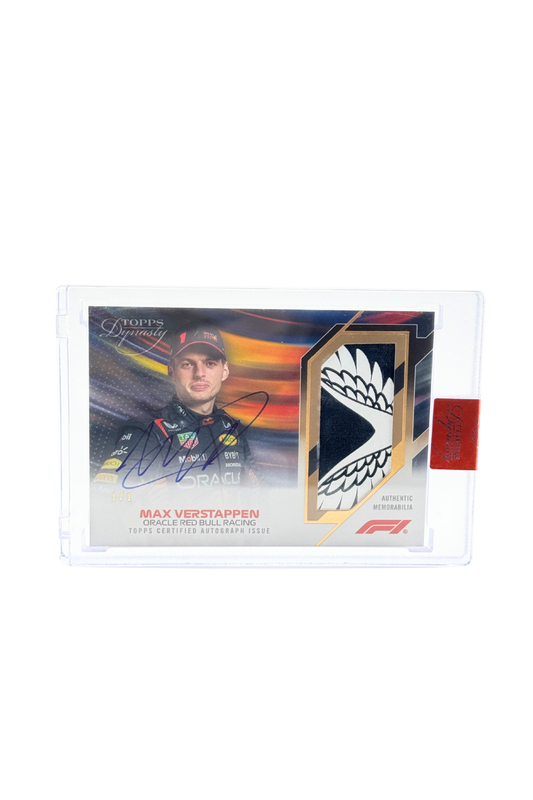 2023 Topps Dynasty Max Verstappen Patch Auto #1/1