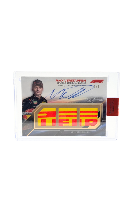 2023 Topps Dynasty Max Verstappen Triple Patch Auto #1/1