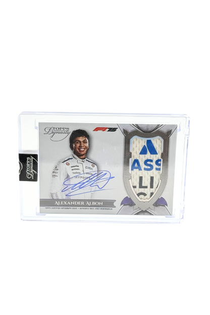 2025 Topps Dynasty Alex Albon Patch Auto #1/5
