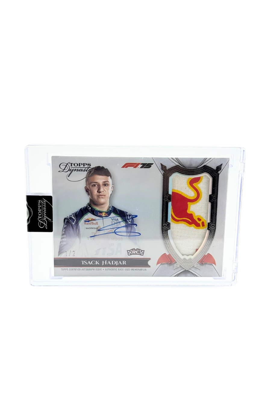 2025 Topps Dynasty Isack Hadjar Patch Auto #1/2