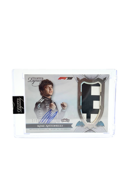 2025 Topps Dynasty Kimi Antonelli Patch Auto #2/2