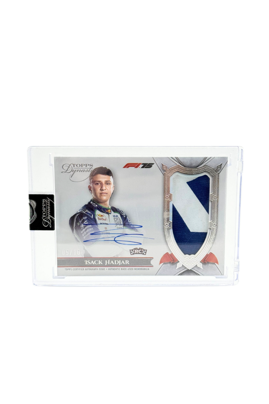 2025 Topps Dynasty Isack Hadjar Patch Auto #5/10