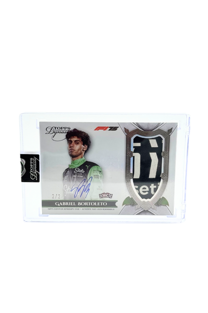 2025 Topps Dynasty Gabriel Bortoleto Patch Auto #2/2