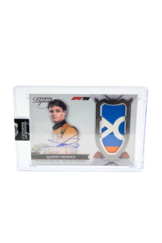 2025 Topps Dynasty Lando Norris Patch Auto #2/2