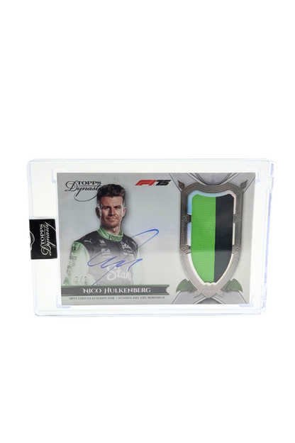 2025 Topps Dynasty Nico Hulkenberg Patch Auto #2/2