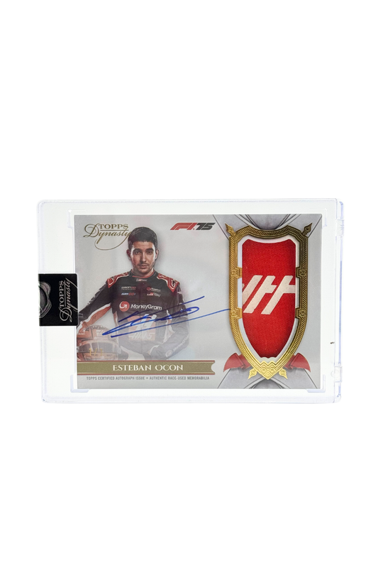 2025 Topps Dynasty Esteban Ocon Patch Auto 1/1