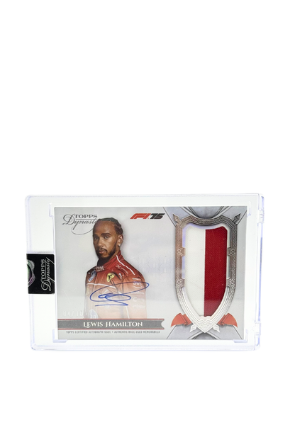 2025 Topps Dynasty Lewis Hamilton Patch Auto #4/10
