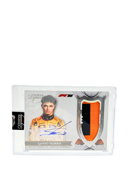 2025 Topps Dynasty Lando Norris Patch Auto #7/10