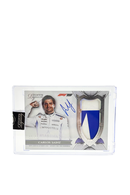 2025 Topps Dynasty Carlos Sainz Patch Auto #2/10