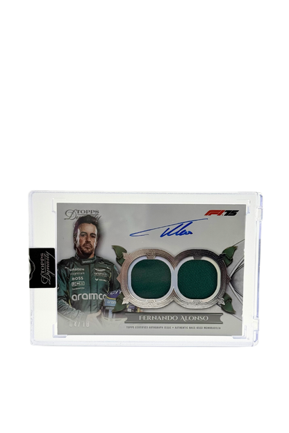 2025 Topps Dynasty Fernando Alonso Patch Auto #4/10