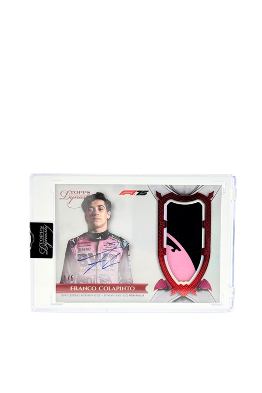 2025 Topps Dynasty Franco Colapinto Patch Auto #1/5