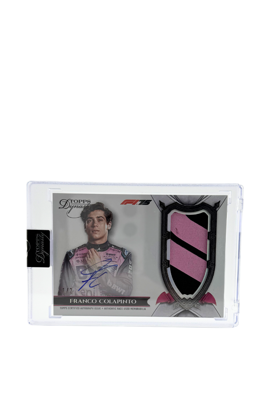 2025 Topps Dynasty Franco Colapinto Patch Auto #1/2
