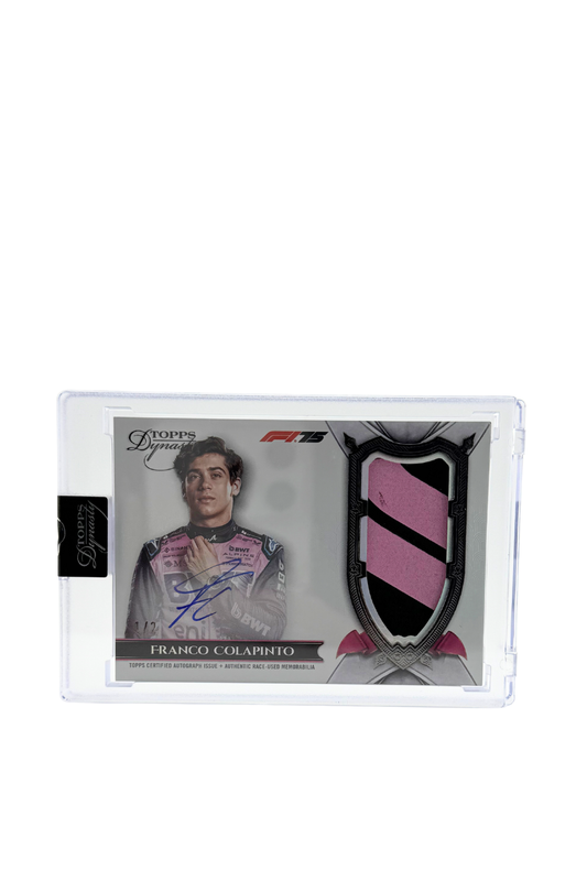 2025 Topps Dynasty Franco Colapinto Patch Auto #1/2