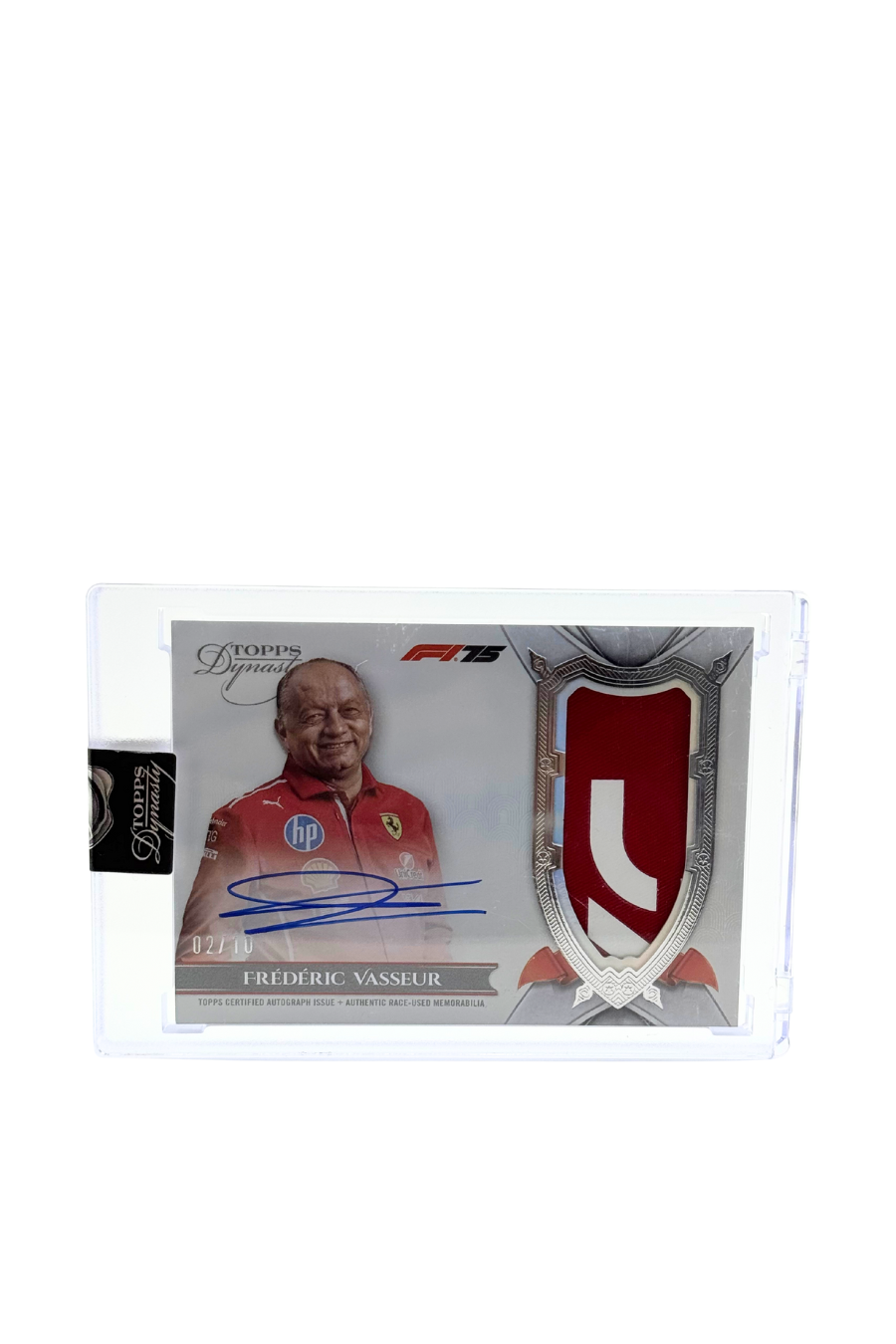 2025 Topps Dynasty Frederic Vasseur Patch Auto #2/10