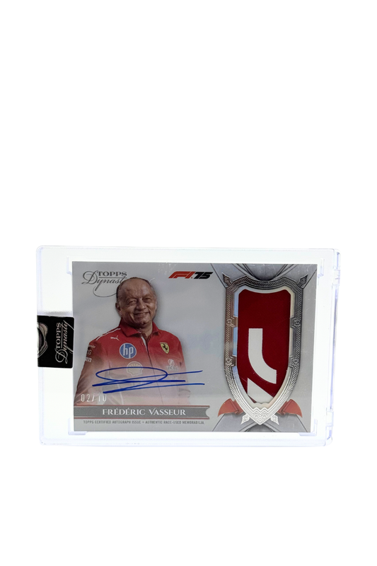 2025 Topps Dynasty Frederic Vasseur Patch Auto #2/10