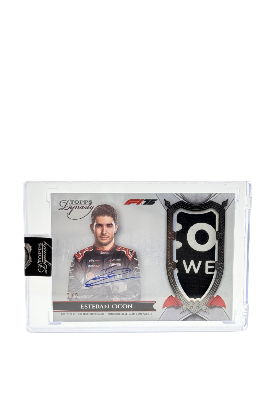 2025 Topps Dynasty Esteban Ocon Patch Auto #2/2