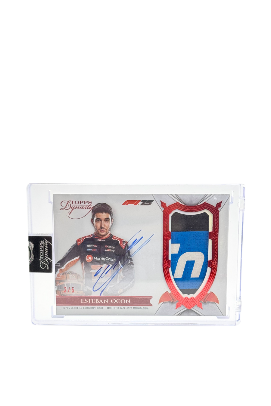 2025 Topps Dynasty Esteban Ocon Patch Auto #2/5