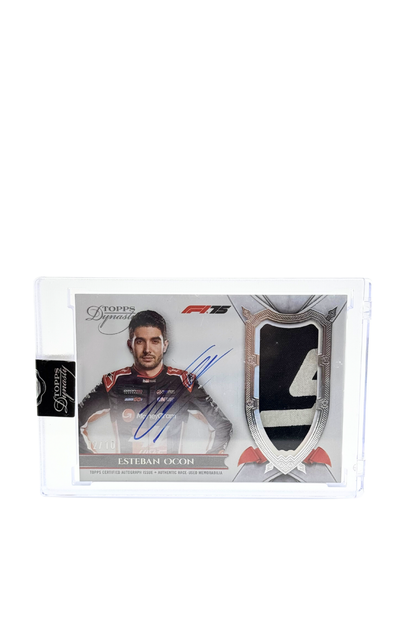 2025 Topps Dynasty Esteban Ocon Patch Auto #2/10