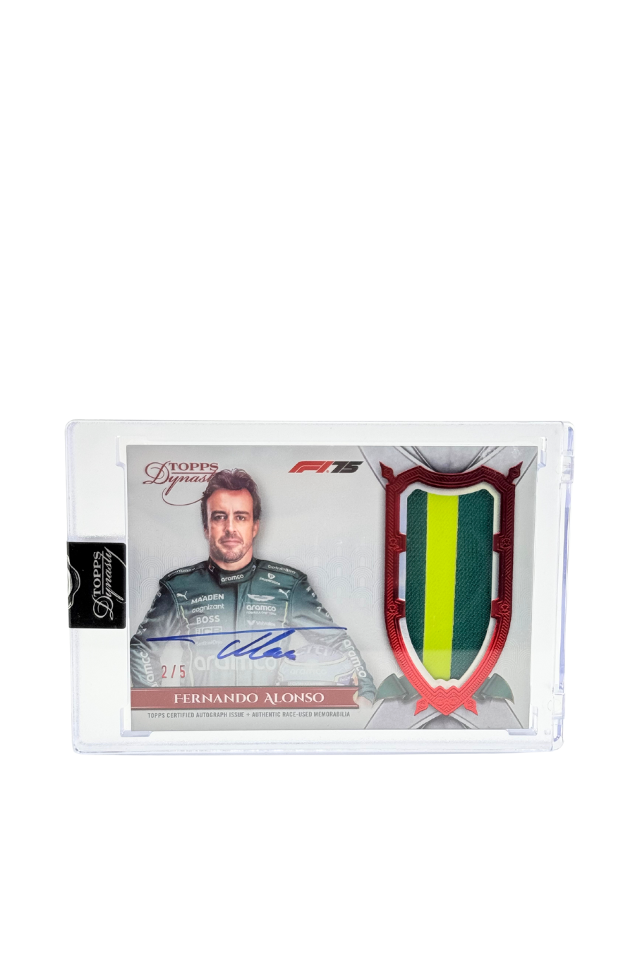 2025 Topps Dynasty Fernando Alonso Patch Auto #2/5
