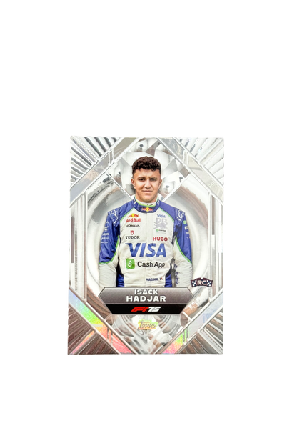 2025 Topps Dynasty Liquid Silver Isack Hadjar Rookie Card