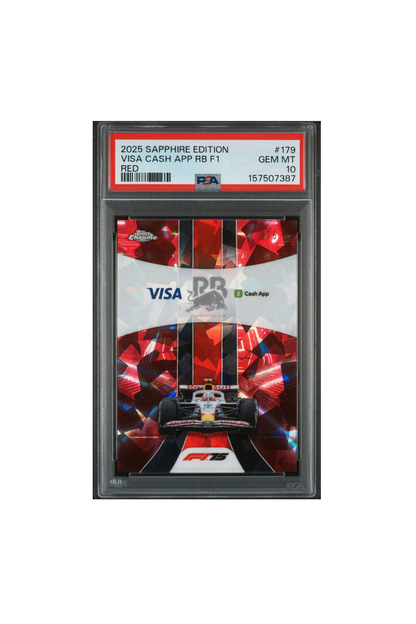 2025 Topps Chrome F1 Sapphire Visa Cash App Racing Bulls #2/5 PSA 10