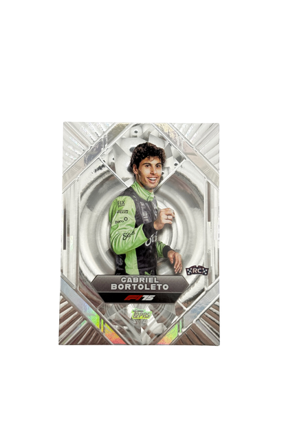 2025 Topps Dynasty Liquid Silver Gabriel Bortoleto Rookie Card