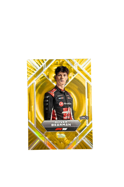 2025 Topps Dynasty Oliver Bearman Liquid Gold #1/1