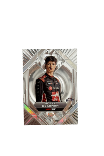 2025 Topps Dynasty Oliver Bearman Liquid Silver