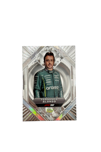 2025 Topps Dynasty Fernando Alonso Liquid Silver