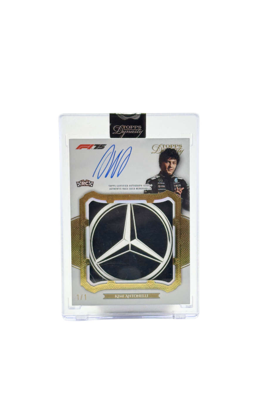 2025 Topps Dynasty Kimi Antonelli Rookie Patch Auto #1/1